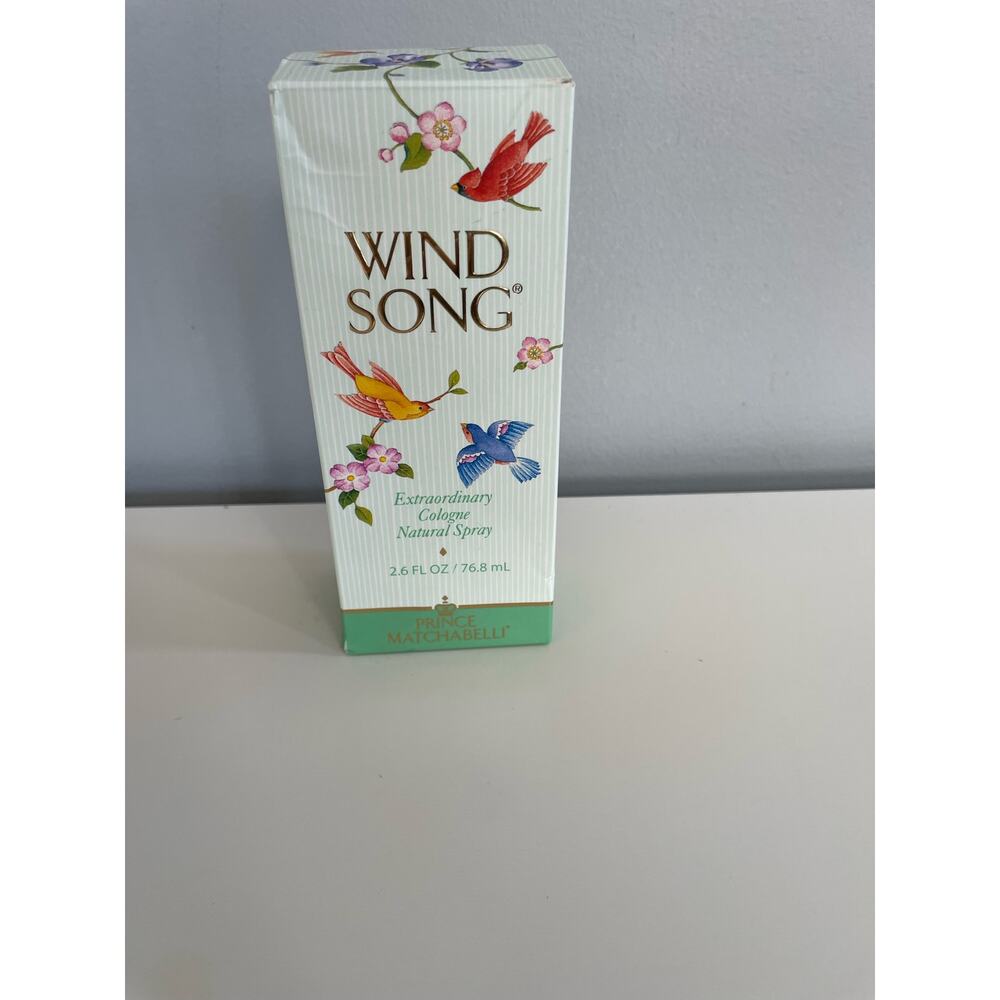 WIND SONG by Prince Matchabelli Perfume 2.6 New in Box